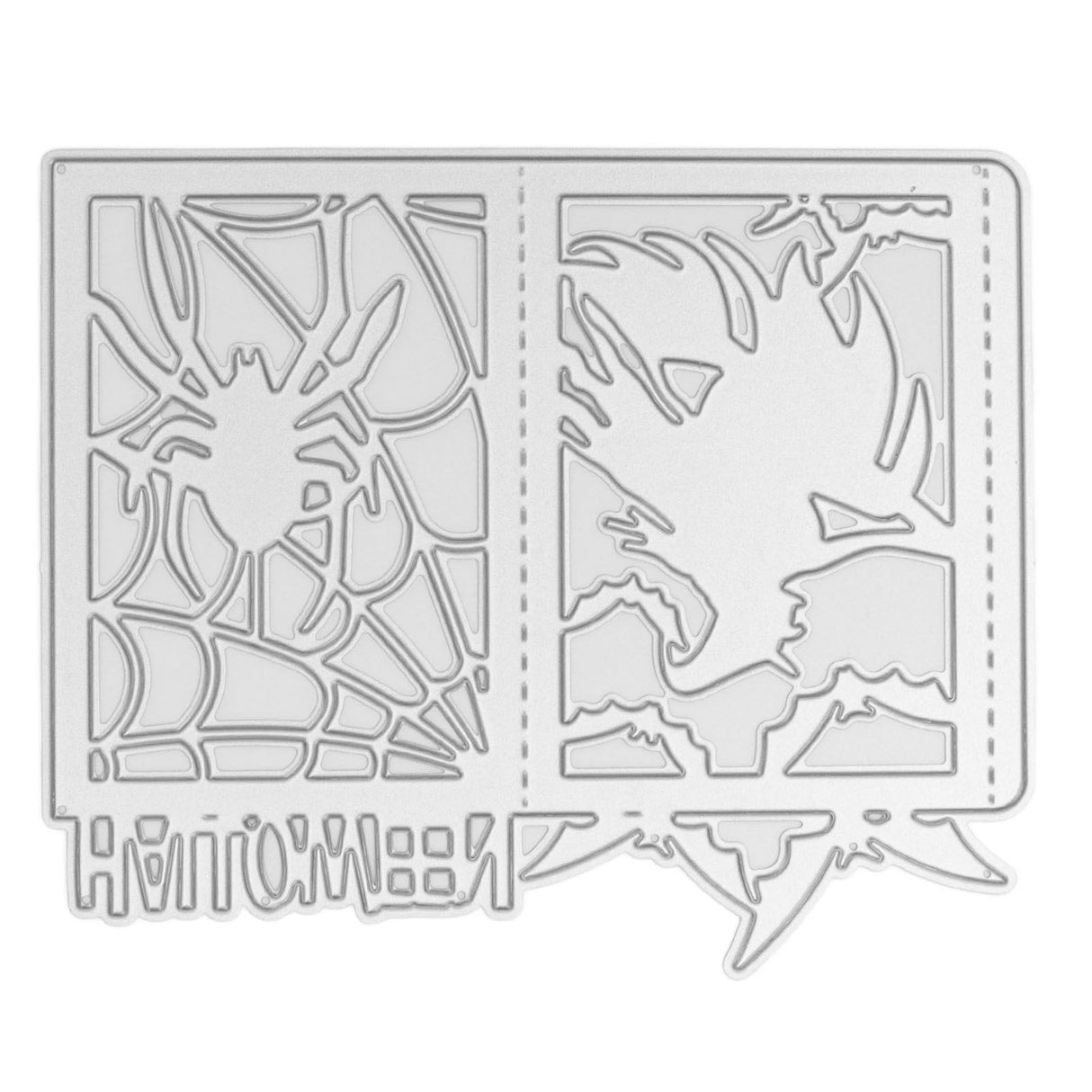 DIY Embossing Cutting Die Halloween Witch Lantern Pattern Cutting Mold for Scrapbook Paper Crafts Invitation