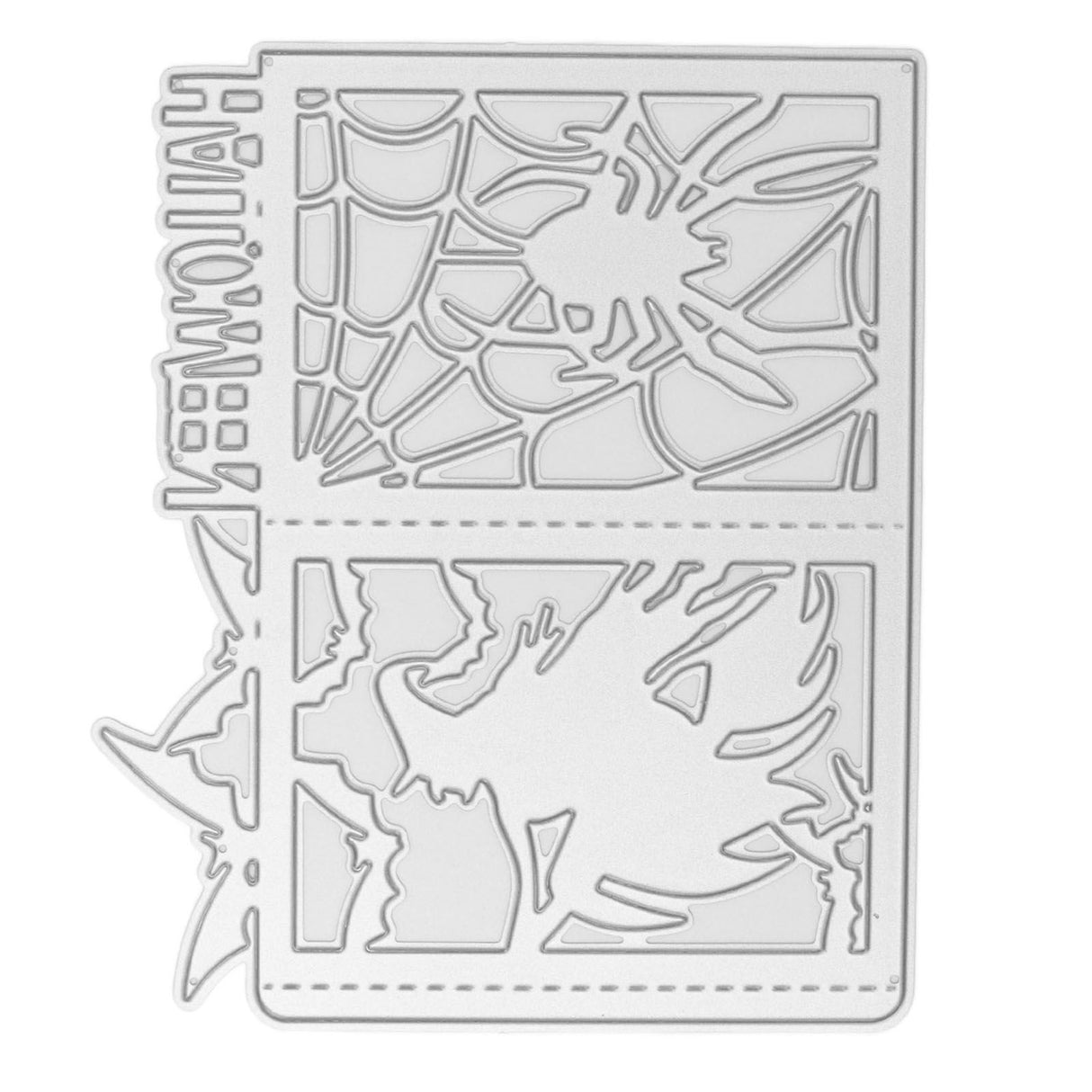 DIY Embossing Cutting Die Halloween Witch Lantern Pattern Cutting Mold for Scrapbook Paper Crafts Invitation