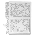 DIY Embossing Cutting Die Halloween Witch Lantern Pattern Cutting Mold for Scrapbook Paper Crafts Invitation - Close-Up Angle