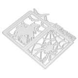 DIY Embossing Cutting Die Halloween Witch Lantern Pattern Cutting Mold for Scrapbook Paper Crafts Invitation