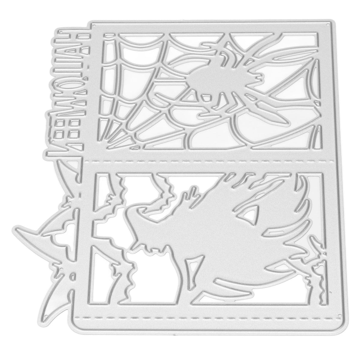 DIY Embossing Cutting Die Halloween Witch Lantern Pattern Cutting Mold for Scrapbook Paper Crafts Invitation