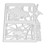 DIY Embossing Cutting Die Halloween Witch Lantern Pattern Cutting Mold for Scrapbook Paper Crafts Invitation - Extra Image