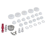 Electric Pressure Cooker Accessory Set Universal Float Valve Gasket Anti Blocking Bracket Replacement - Top-Down View
