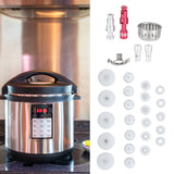 Electric Pressure Cooker Accessory Set Universal Float Valve Gasket Anti Blocking Bracket Replacement