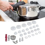 Electric Pressure Cooker Accessory Set Universal Float Valve Gasket Anti Blocking Bracket Replacement