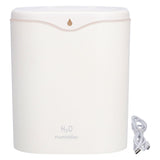 Double Spray Air Humidifier 2L Mini Silent Aroma Diffuser USB Powered for Home Bedroom Office White