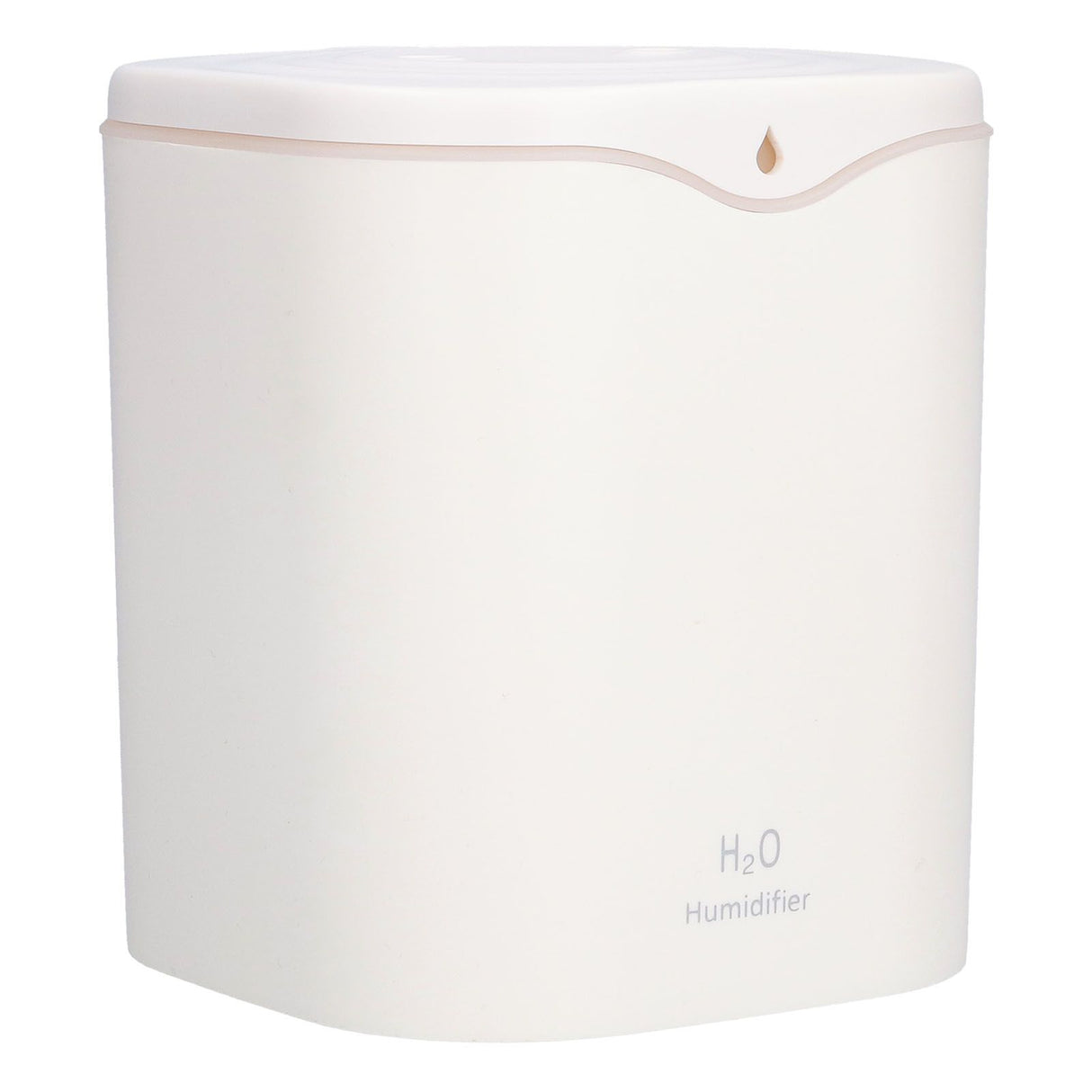 Double Spray Air Humidifier 2L Mini Silent Aroma Diffuser USB Powered for Home Bedroom Office White