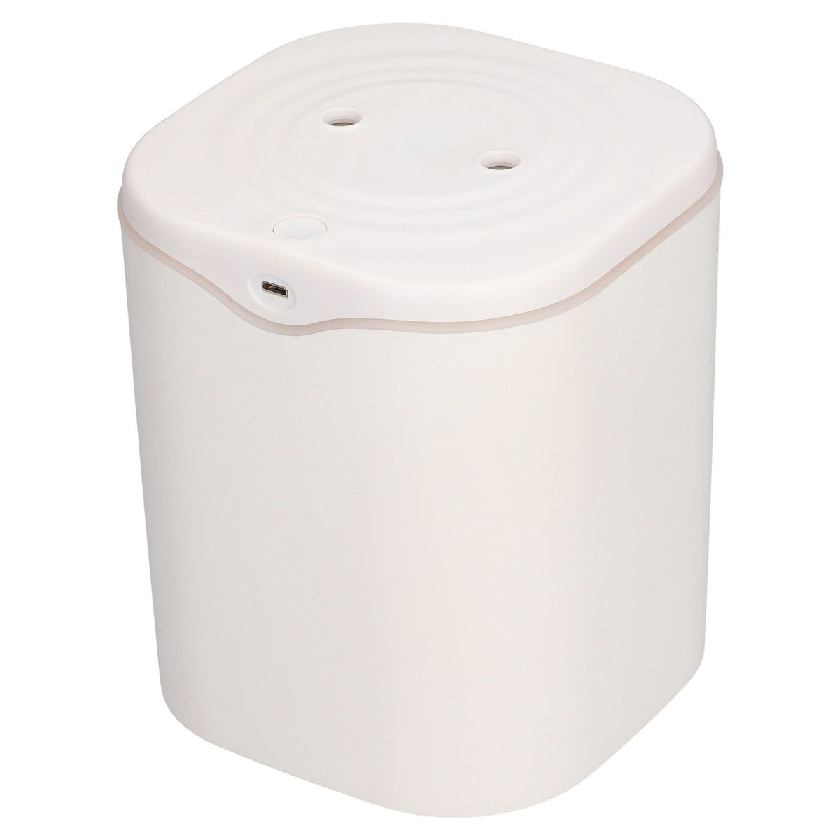 Double Spray Air Humidifier 2L Mini Silent Aroma Diffuser USB Powered for Home Bedroom Office White