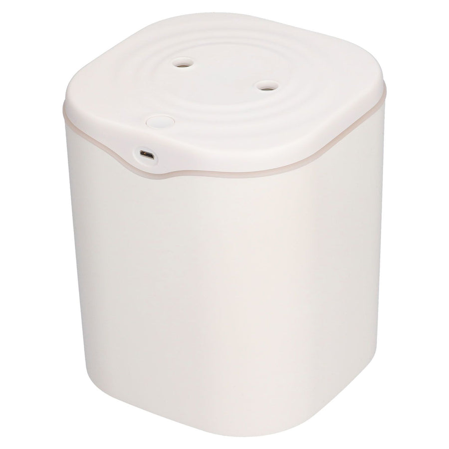 Double Spray Air Humidifier 2L Mini Silent Aroma Diffuser USB Powered for Home Bedroom Office White