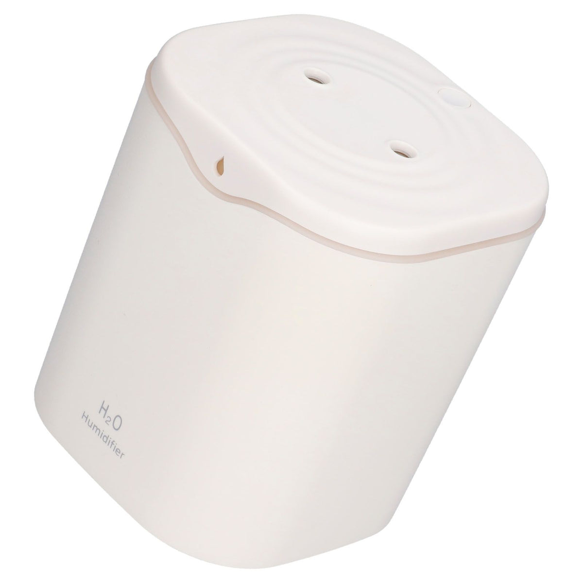 Double Spray Air Humidifier 2L Mini Silent Aroma Diffuser USB Powered for Home Bedroom Office White