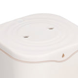 Double Spray Air Humidifier 2L Mini Silent Aroma Diffuser USB Powered for Home Bedroom Office White