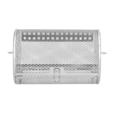 360 Degree Rotatable Fryer Basket Stainless Steel Baking Tool for Kitchen Electric Oven 12x12x18cm