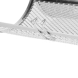 360 Degree Rotatable Fryer Basket Stainless Steel Baking Tool for Kitchen Electric Oven 12x12x18cm