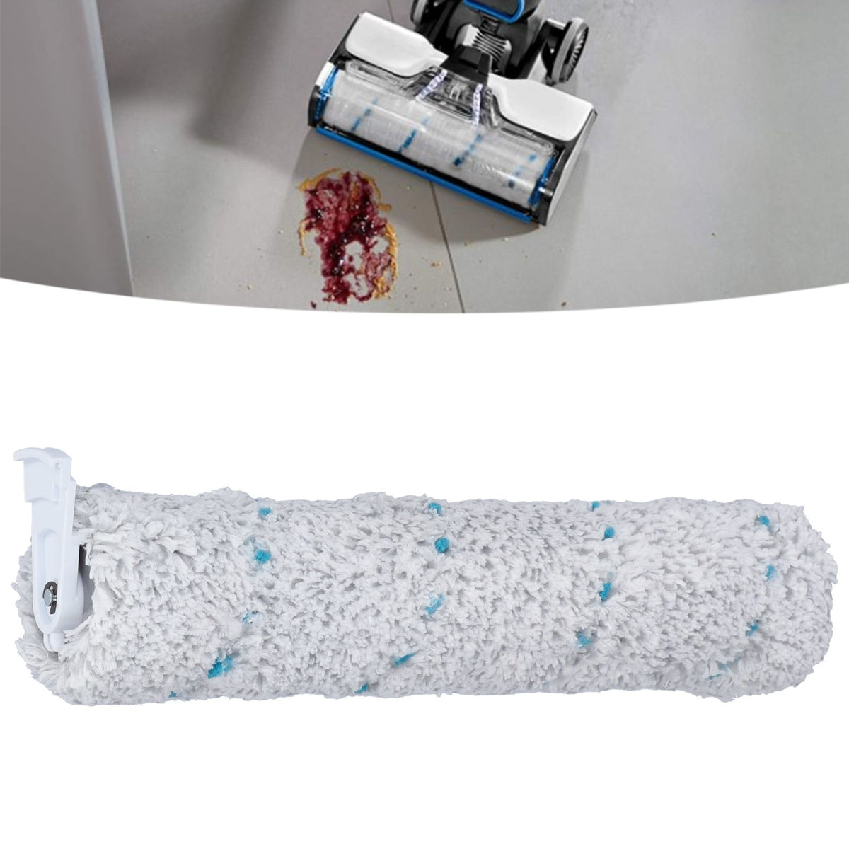 Multi Surfaces Brush Roller Replacement Fit for Bissell 2787 2554 CrossWave Cordless Max Vacuum Cleaner