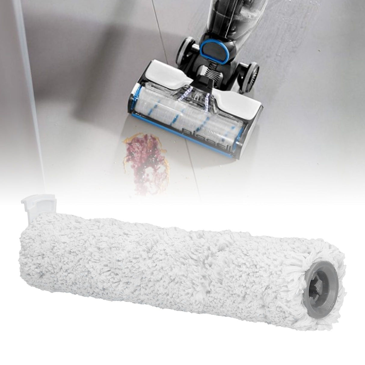 Sweeper Rolling Brush Fit for Bissell 2785 2554 CrossWave Cordless Max Sweeper Parts