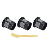 Coffee Filter Cup with Spoon Capsule Shell Coffee Capsules Cup Fit for Coffee Machine - Rear View