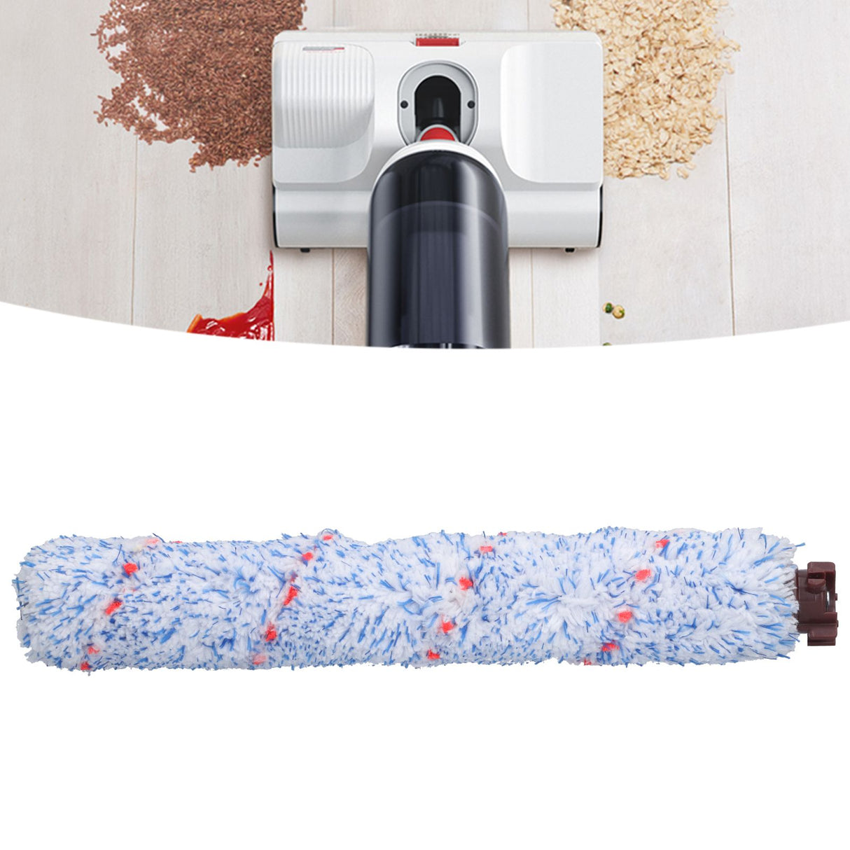 Brush Roll Dual Use Multi Surface for Hardwood Laminate Flooring Fit for Bissell 1868/1785/CrossWave PET PRO