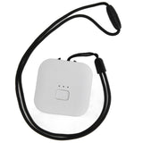 Air Humidifier 1000W Negative Ion Portable Wearable Double Head Carbon Brush Air Freshener with USB CableWhite - 45-Degree Angle
