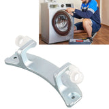 Washing Machine Door Hinge Aluminum Alloy Washer Door Hinge Replacement Part for Universal Front Loading Washing Machine