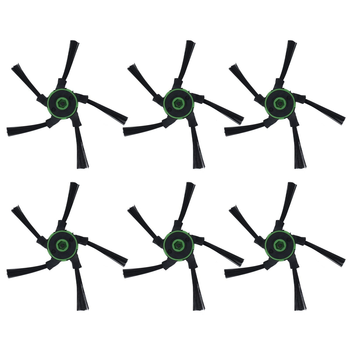 6pcs Sweeping Robot Side Brushes Replacement Vacuum Cleaner Parts Fit for Roomba S9 Series