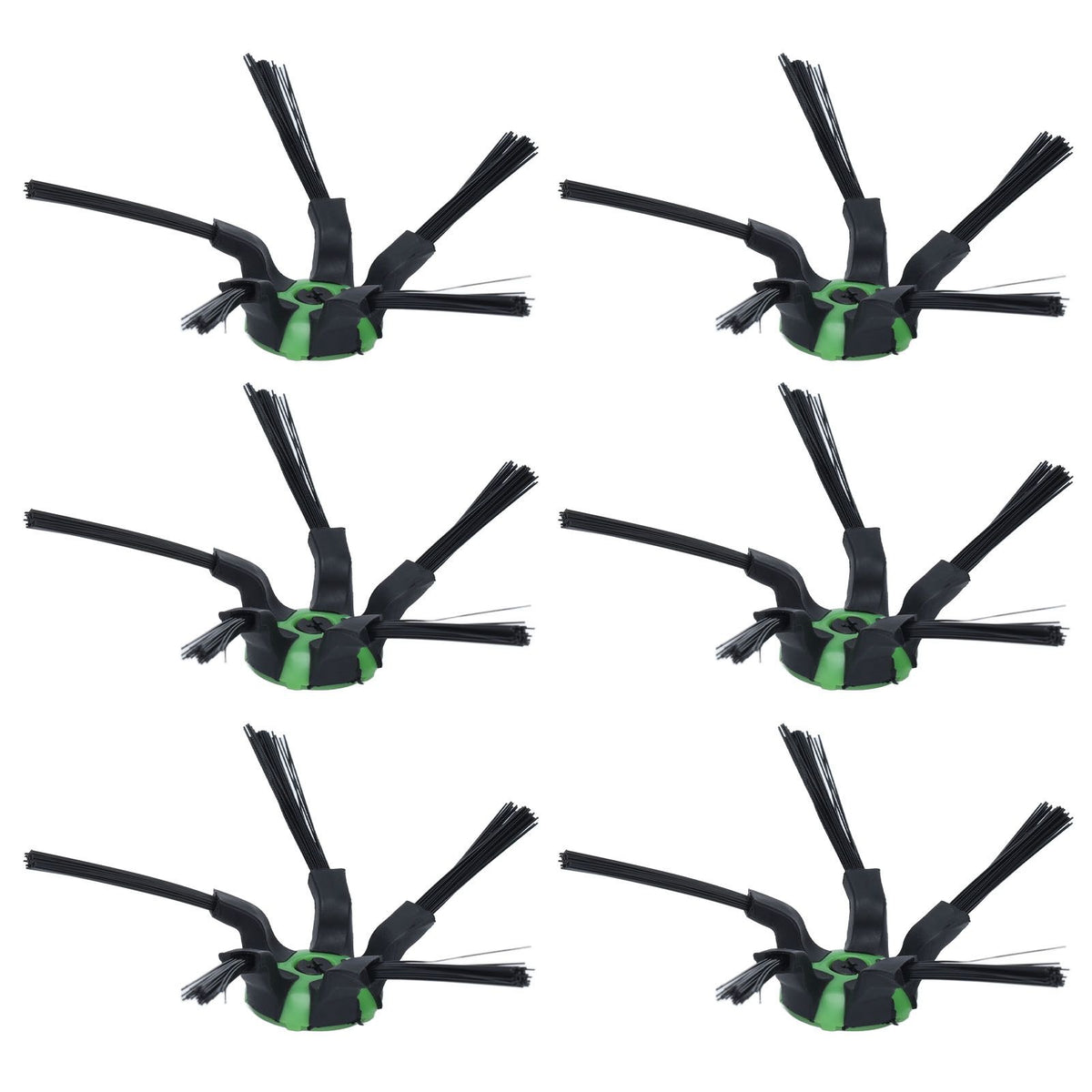 6pcs Sweeping Robot Side Brushes Replacement Vacuum Cleaner Parts Fit for Roomba S9 Series