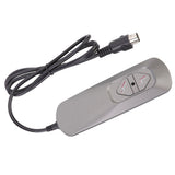2 Buttons Electric Sofa Controller Universal 5 Pin Recliner Lifting Hand Control Switch 5V 1.25m - Top-Down View