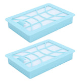 2Pcs Vacuum Cleaner Filters ABS Cleaner Replacement Parts for FC9728 FC9732 FC9735