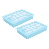 2Pcs Vacuum Cleaner Filters ABS Cleaner Replacement Parts for FC9728 FC9732 FC9735