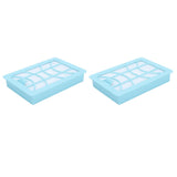 2Pcs Vacuum Cleaner Filters ABS Cleaner Replacement Parts for FC9728 FC9732 FC9735