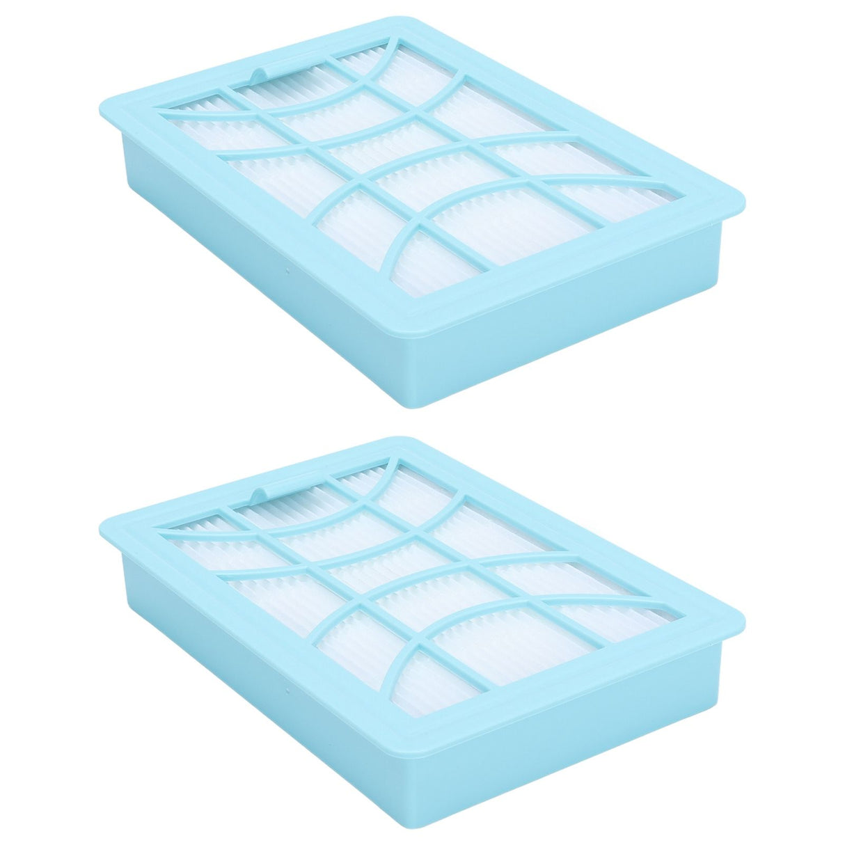 2Pcs Vacuum Cleaner Filters ABS Cleaner Replacement Parts for FC9728 FC9732 FC9735