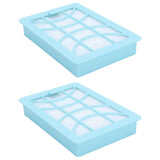 2Pcs Vacuum Cleaner Filters ABS Cleaner Replacement Parts for FC9728 FC9732 FC9735 - Extra Image