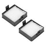 2Pcs High Efficiency Filter Home Vacuum Cleaner Accessory Parts Fit for Ryobi P712 P713 P714K - Side View