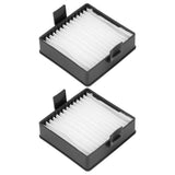 2Pcs High Efficiency Filter Home Vacuum Cleaner Accessory Parts Fit for Ryobi P712 P713 P714K - Top-Down View