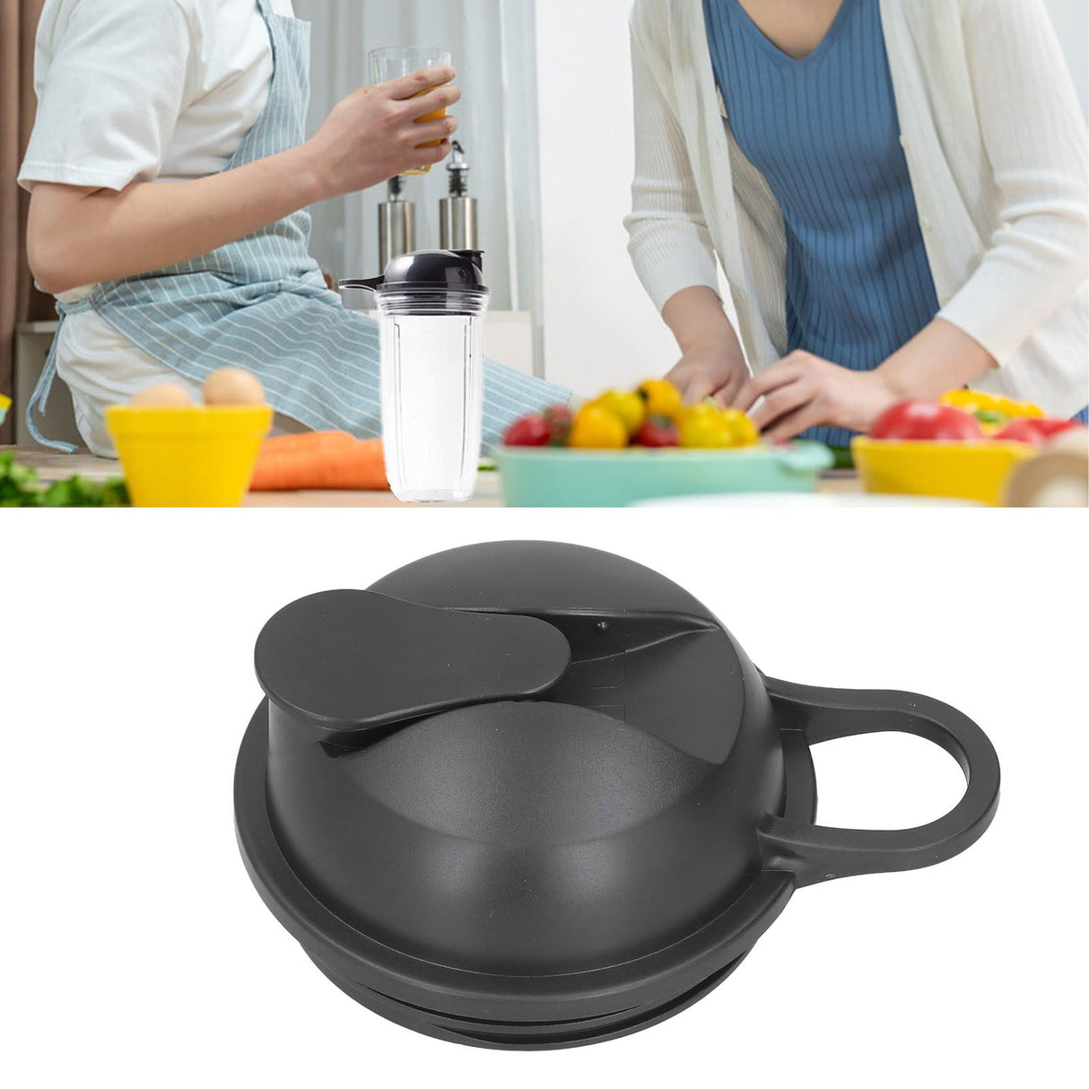 Juicer Flip Cover ABS Cup Top Lid Replacement Accessory Fit for Pro 1000 1200W Blender