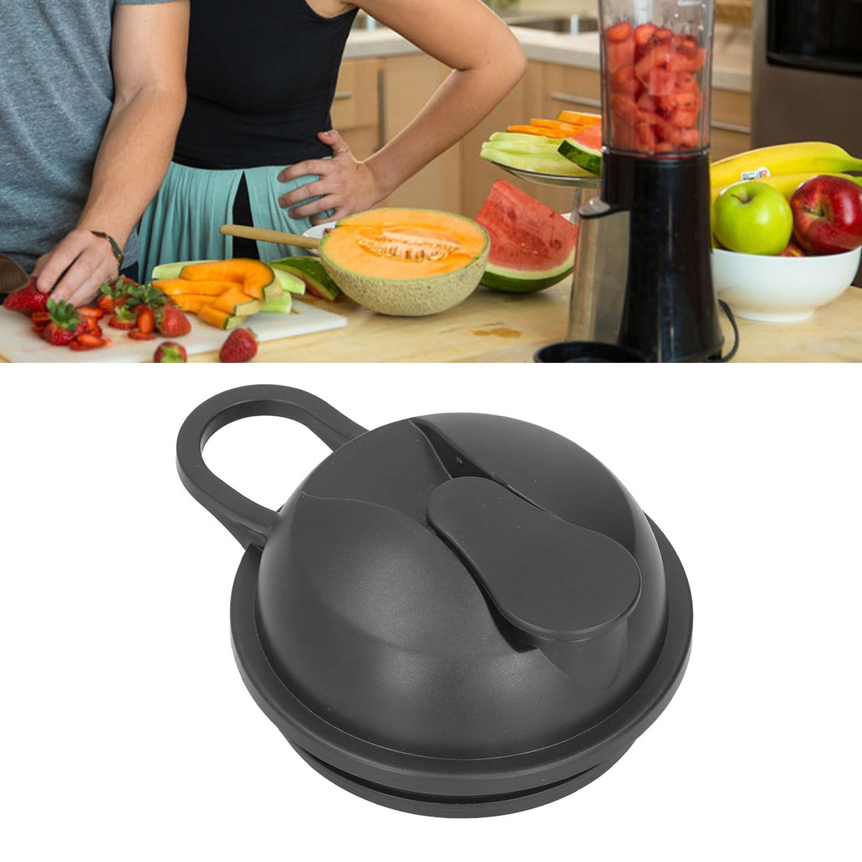 Juicer Flip Cover ABS Cup Top Lid Replacement Accessory Fit for Pro 1000 1200W Blender