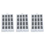 3PCS Refrigerator Air Filter Fridge Filter Screen Replacement for W10311524 AIR1 RAF1180
