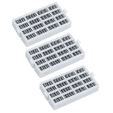 3PCS Refrigerator Air Filter Fridge Filter Screen Replacement for W10311524 AIR1 RAF1180 - 45-Degree Angle