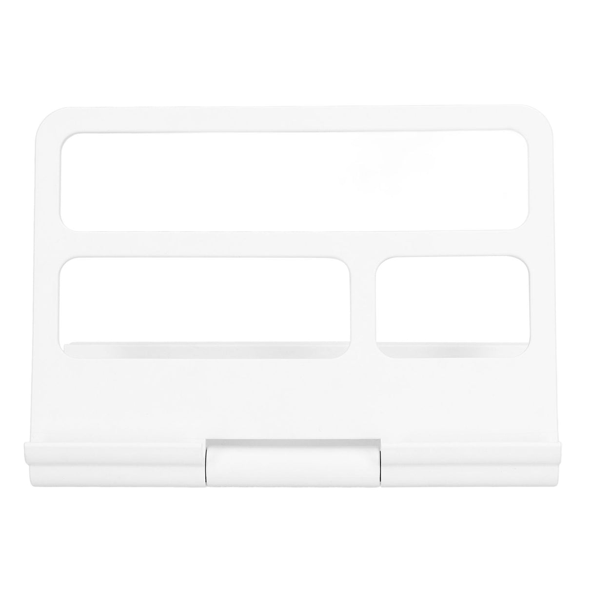 Tablet Stand Portable Multi Angle Adjustable Desktop Tablet Holder for IOS for Huawei TabletWhite