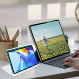 Tablet Stand Portable Multi Angle Adjustable Desktop Tablet Holder for IOS for Huawei TabletWhite - Extra Image