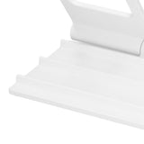 Tablet Stand Portable Multi Angle Adjustable Desktop Tablet Holder for IOS for Huawei TabletWhite