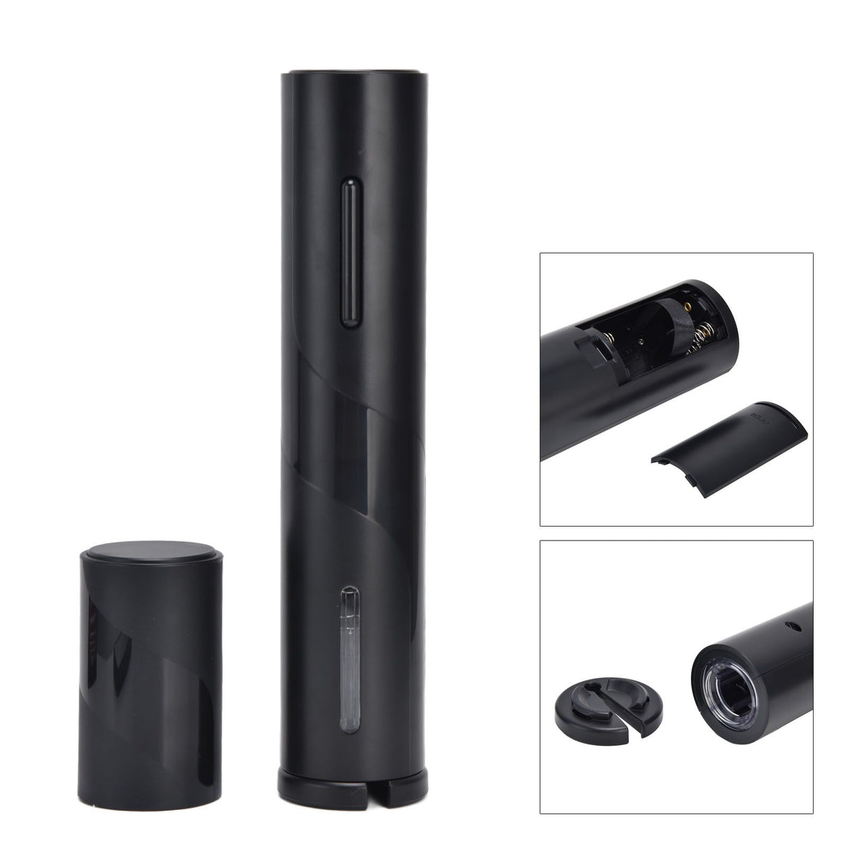 Electric Wine Opener Set Automatic Bottle Opener with Supporting Stand for Home Kitchen Party Bar Wedding