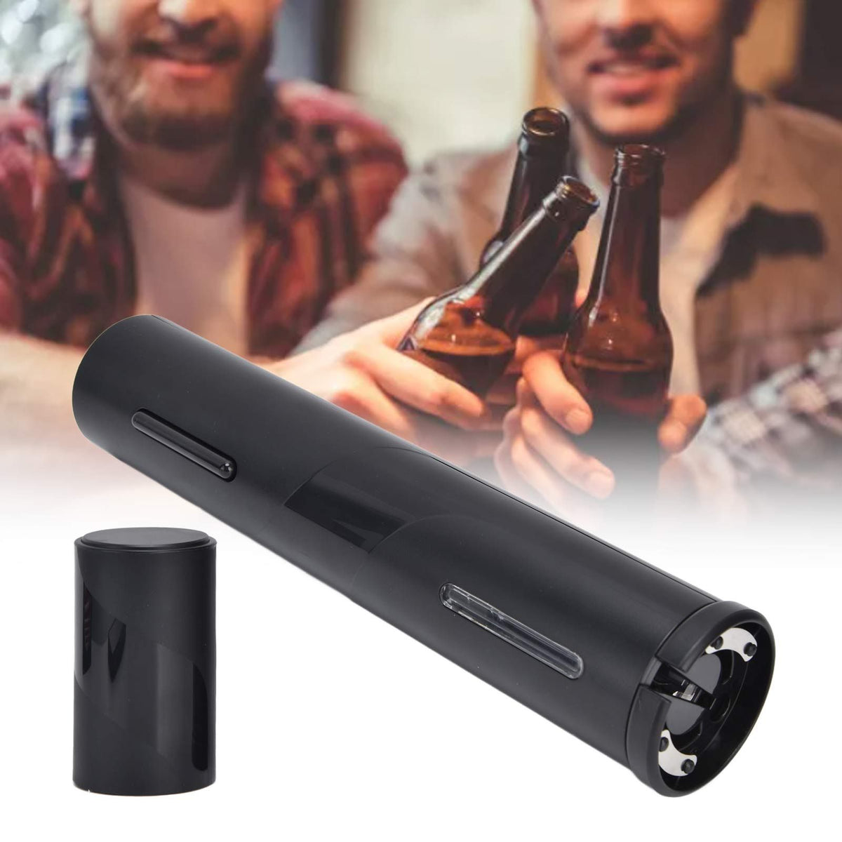 Electric Wine Opener Set Automatic Bottle Opener with Supporting Stand for Home Kitchen Party Bar Wedding