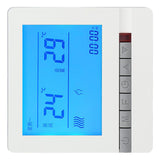 Thermostat LCD Screen High Accurate Temperature Sensor Overheat Protection Temperature Controller - Side View