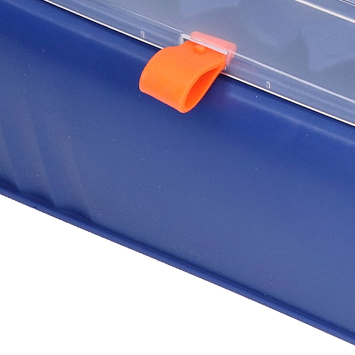 24 Eggs Containers ABS Egg Tray Storage Box Refrigerator Organizer Bins with Breathable VentsDark Blue