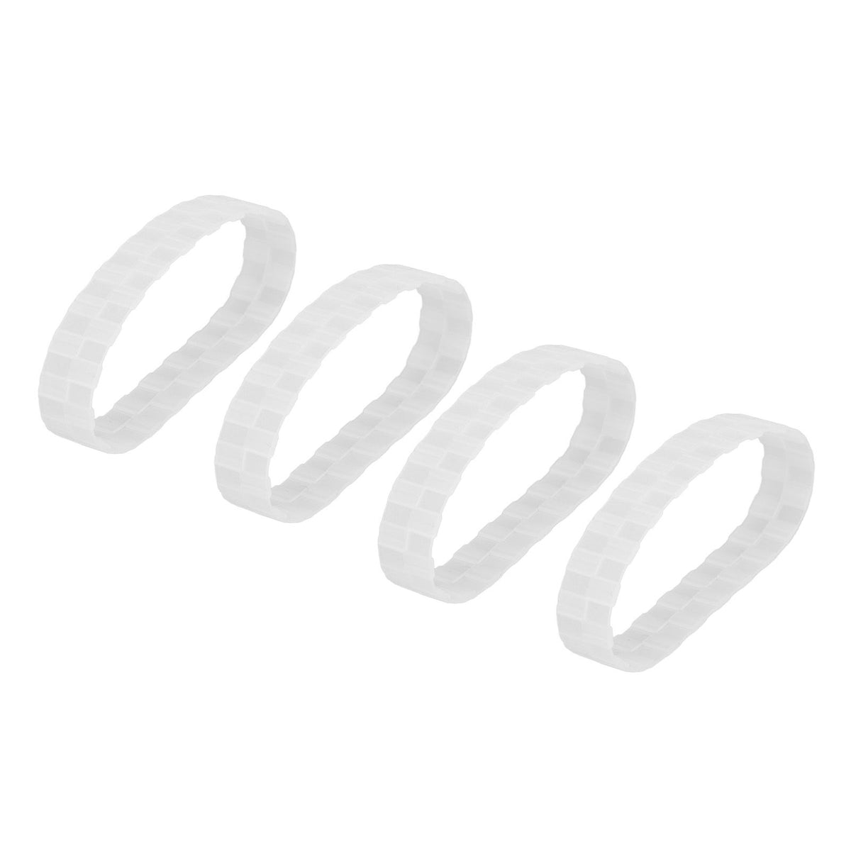 4Pcs Sweeping Robot Replacement Wheel Tire Rings Anti Wear Part for Xiaomi Sweeper