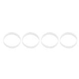 4Pcs Sweeping Robot Replacement Wheel Tire Rings Anti Wear Part for Xiaomi Sweeper