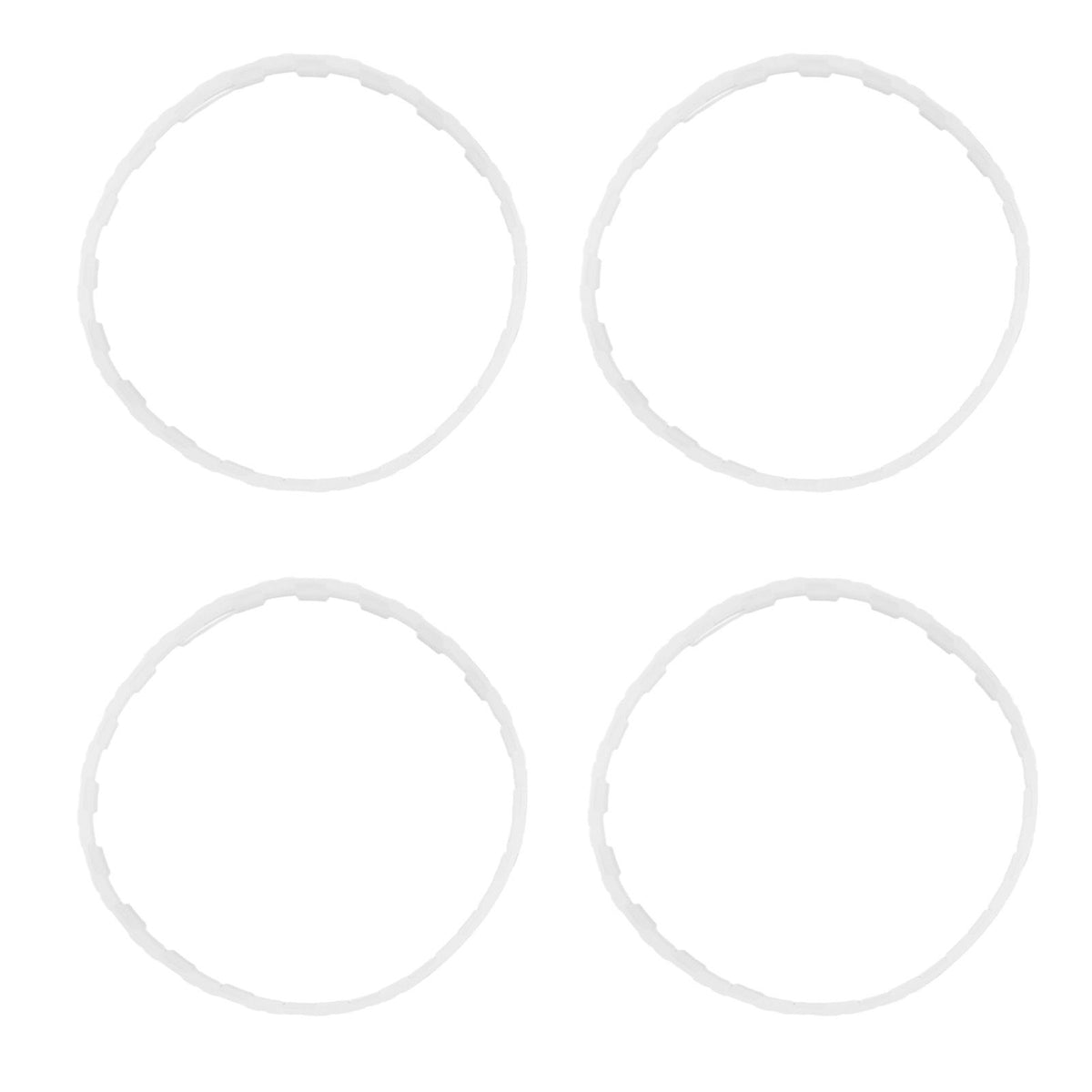 4Pcs Sweeping Robot Replacement Wheel Tire Rings Anti Wear Part for Xiaomi Sweeper