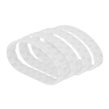 4Pcs Sweeping Robot Replacement Wheel Tire Rings Anti Wear Part for Xiaomi Sweeper - Rear View