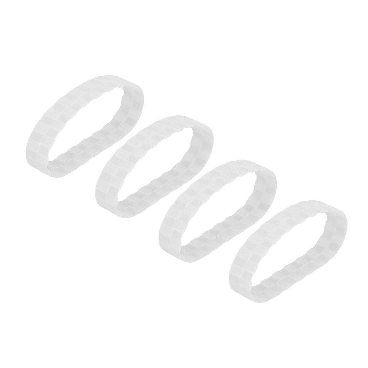 4Pcs Sweeping Robot Replacement Wheel Tire Rings Anti Wear Part for Xiaomi Sweeper