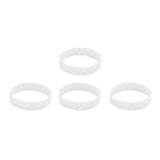 4Pcs Sweeping Robot Replacement Wheel Tire Rings Anti Wear Part for Xiaomi Sweeper